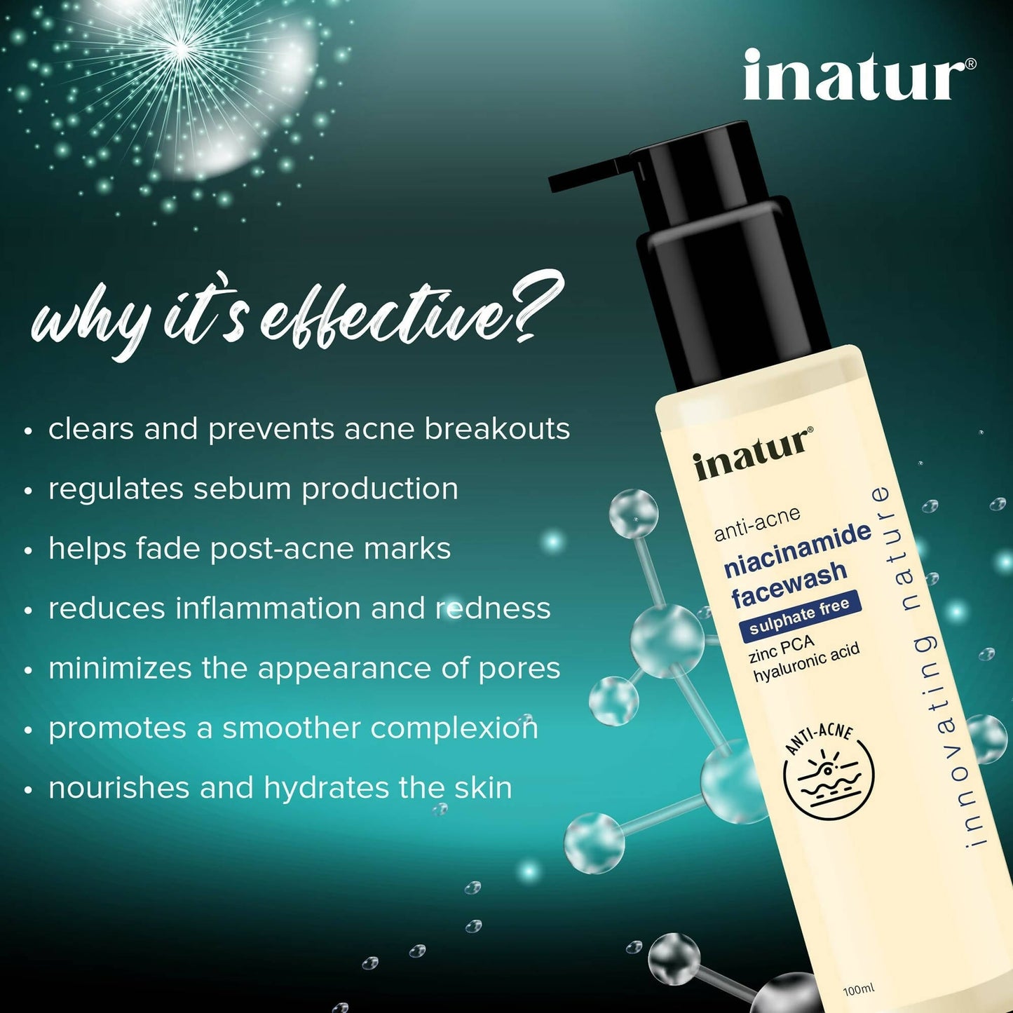 Inatur Niacinamide Face Wash