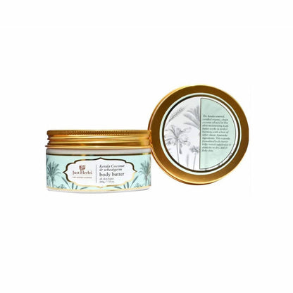 Just Herbs Kerala Coconut & Wheatgerm Body Butter - BUDNE