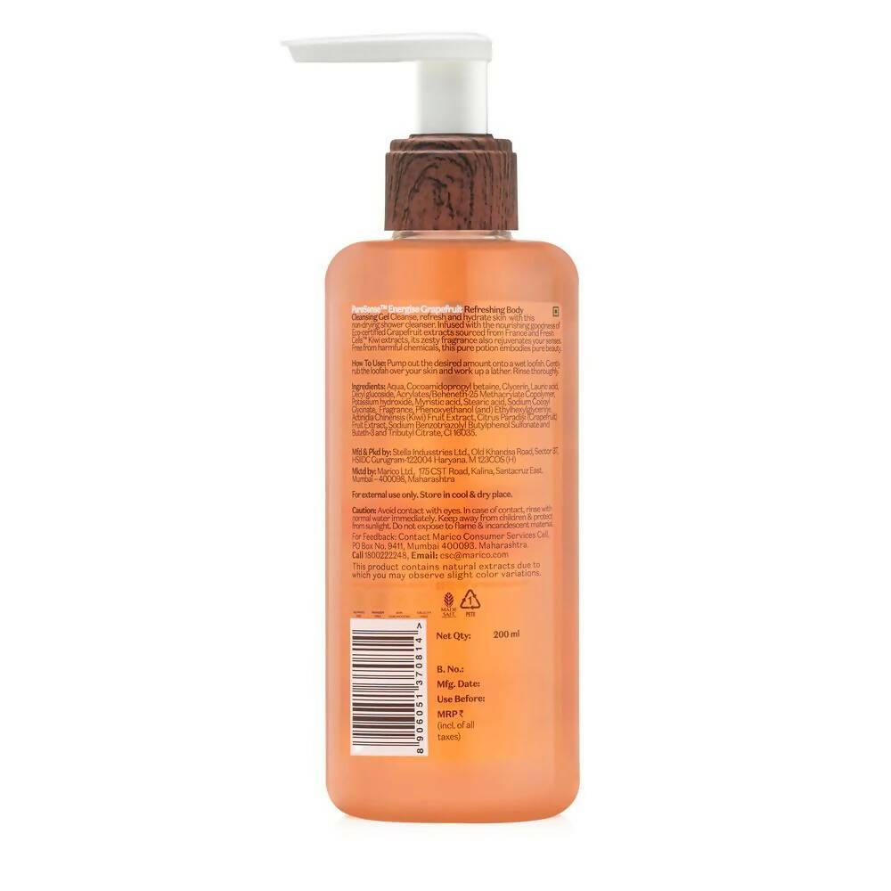 PureSense Energise Grapefruit Refreshing Body Cleansing Gel