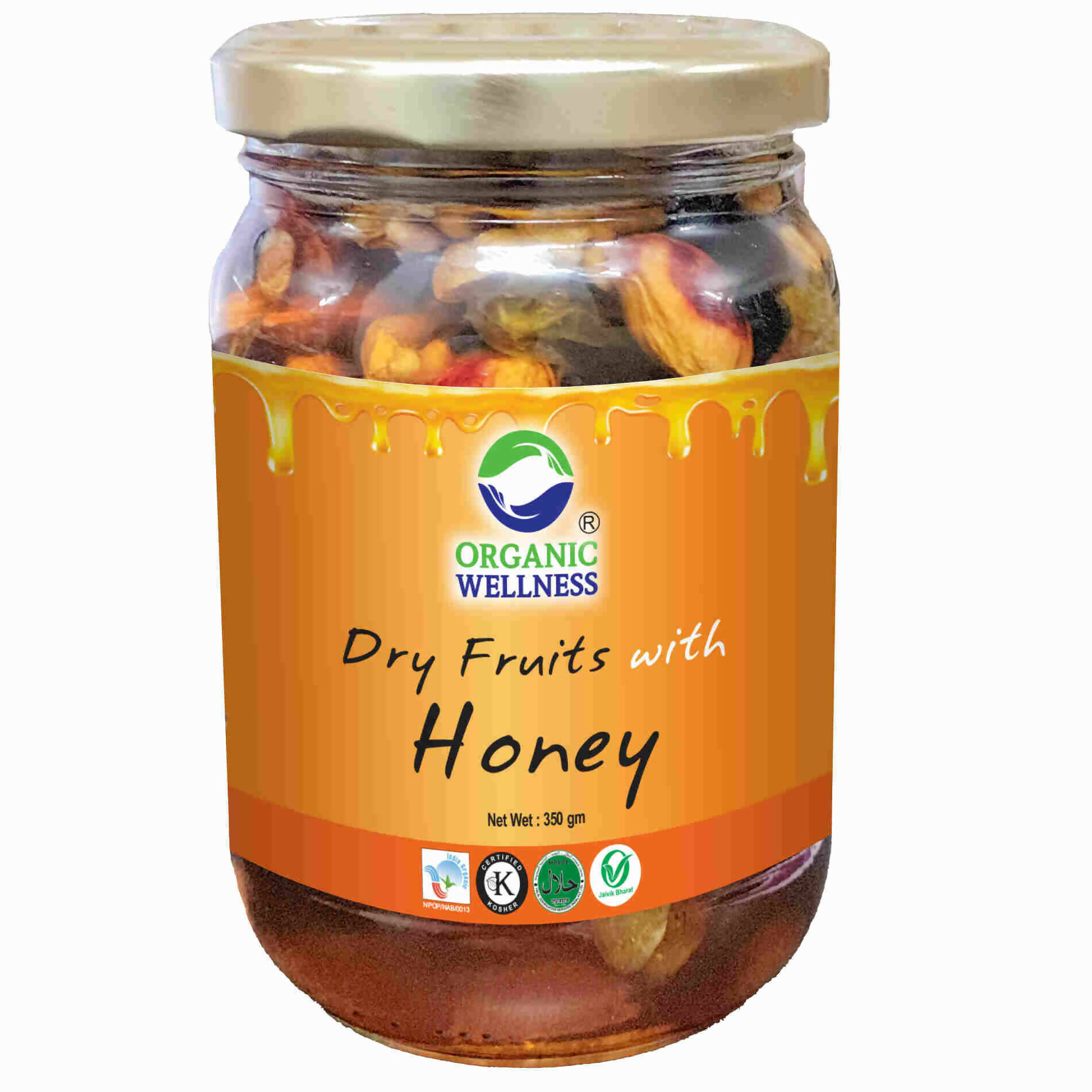 Organic Wellness Dry Fruits with Honey - BUDNE
