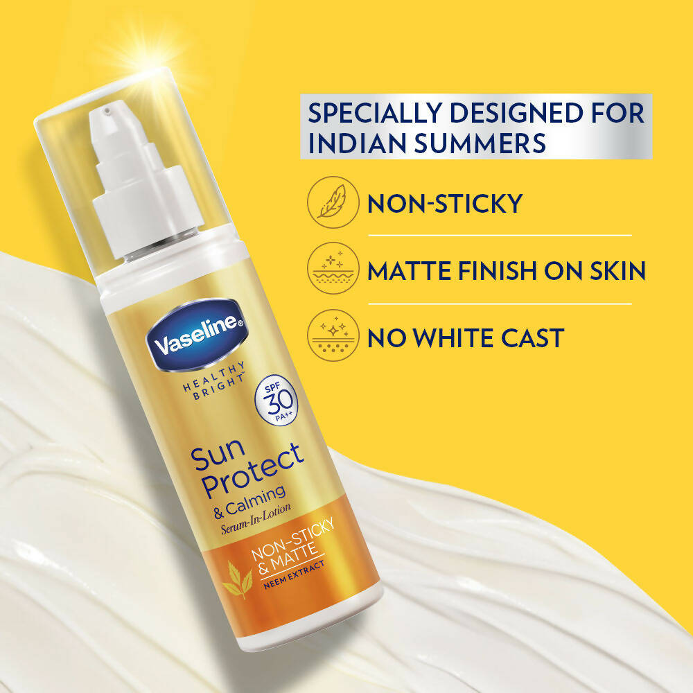 Vaseline Sun Protect & Calming Serum in Lotion with SPF 30