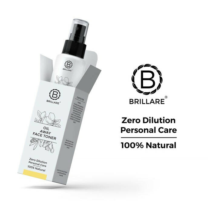 Brillare Oil Away Face Toner For With Tea Tree, Lemon & Zinc