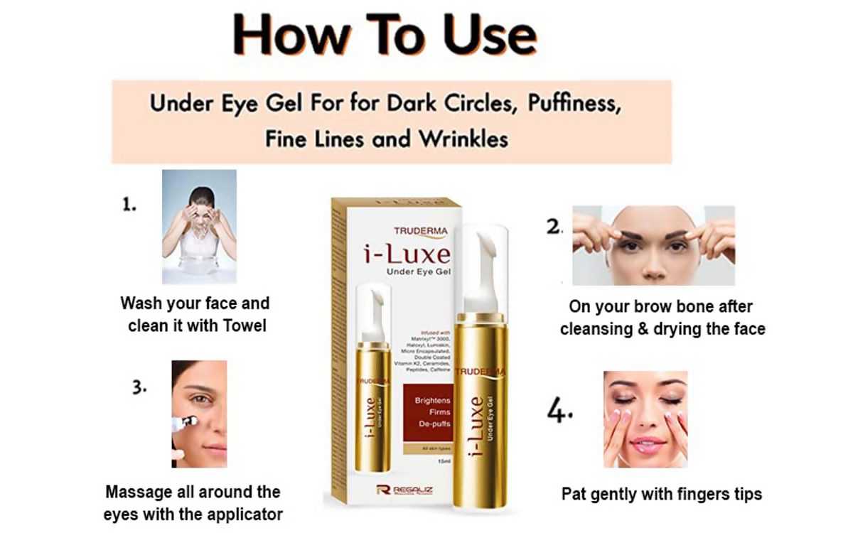 Truderma i-Luxe Under Eye Gel