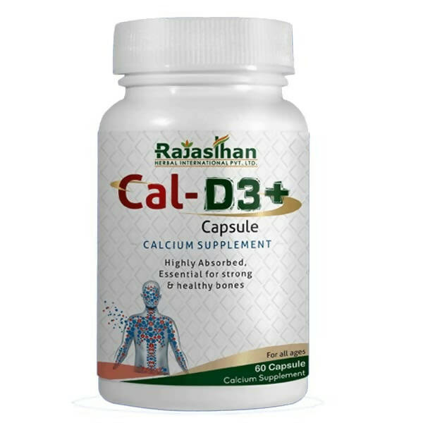 Rajasthan Herbals International Cal-D3+ Capsules - BUDEN