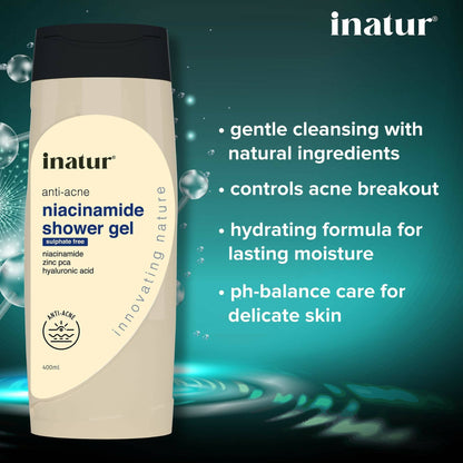 Inatur Niacinamide Shower Gel