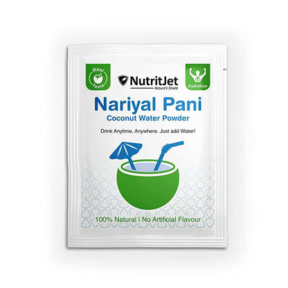 NutritJet Natural Coconut Water Powder Sachets - BUDNE