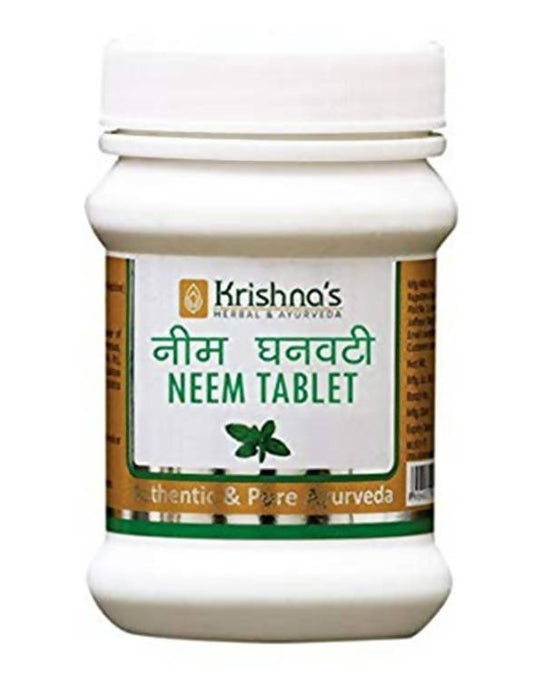 Krishna's Herbal & Ayurveda Neem Tablets - usa canada australia