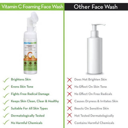 Mamaearth Vitamin C Foaming Face Wash