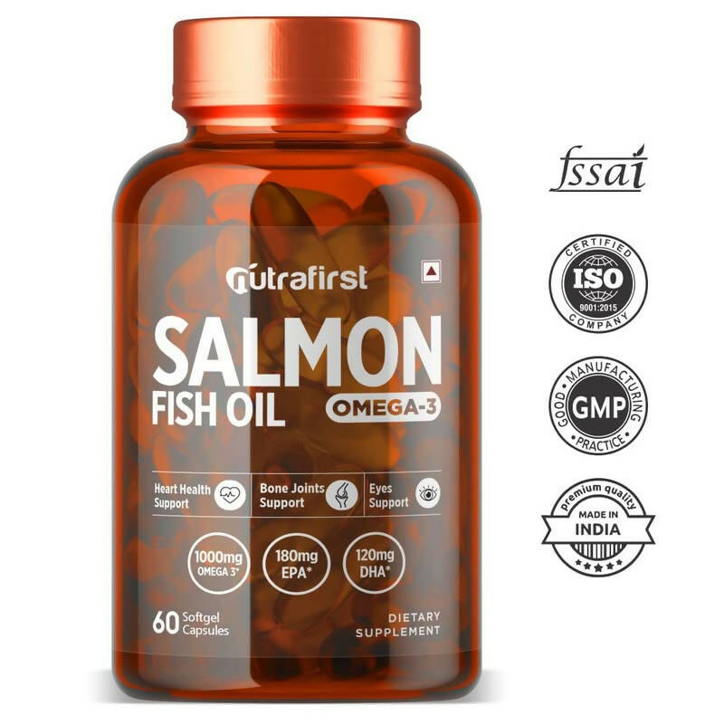 Nutrafirst Salmon Fish Oil Capsules