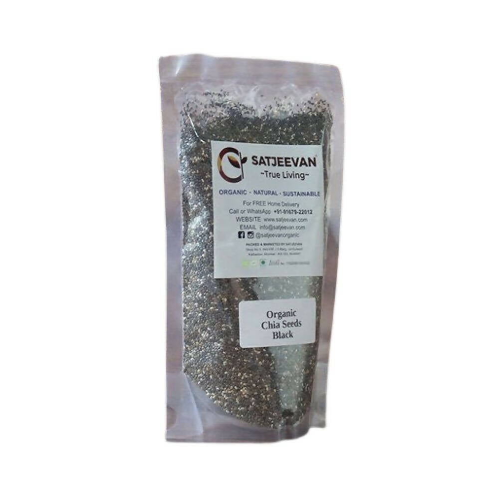 Satjeevan Organic Chia Seeds Black