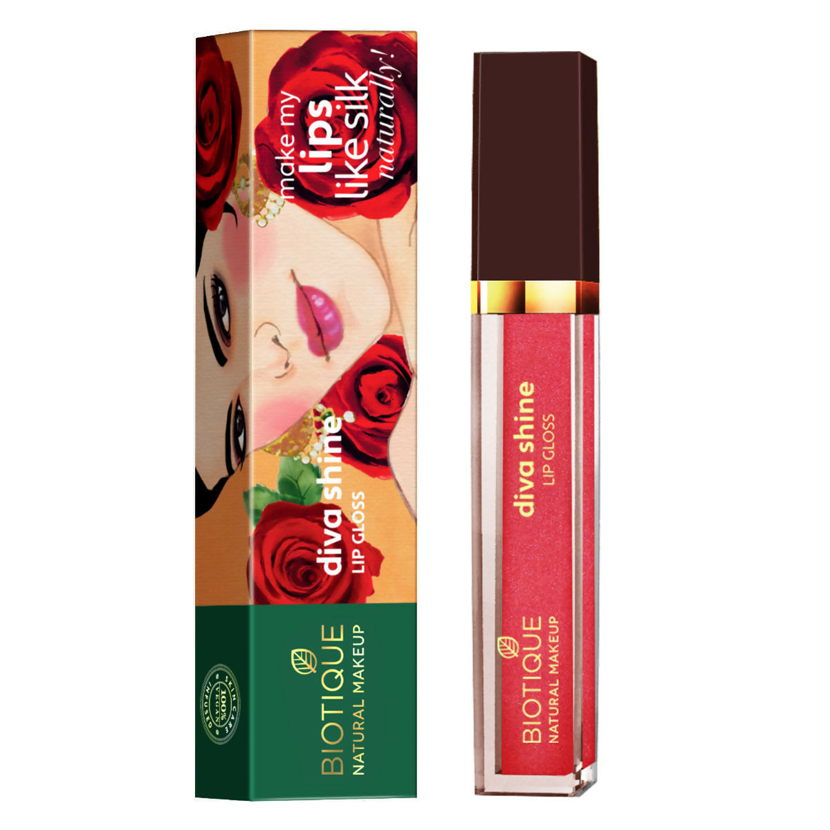 Biotique Diva Shine Lip Gloss - Dew Me Up