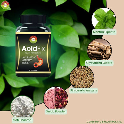 Cordy Herb AcidFix Herbal Capsules