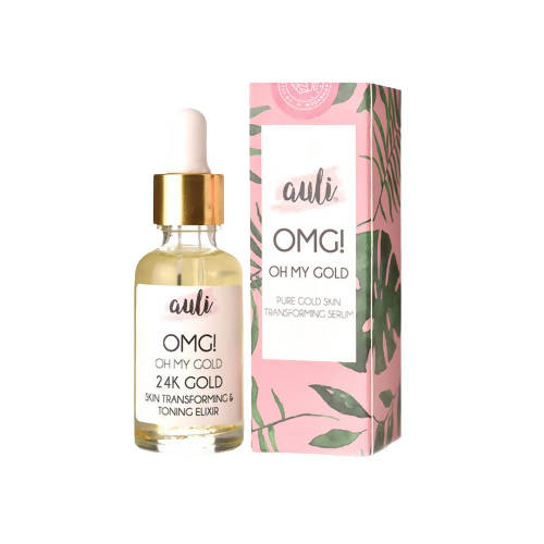 Auli OMG 24K Gold Flakes Pure Rosehip Oil