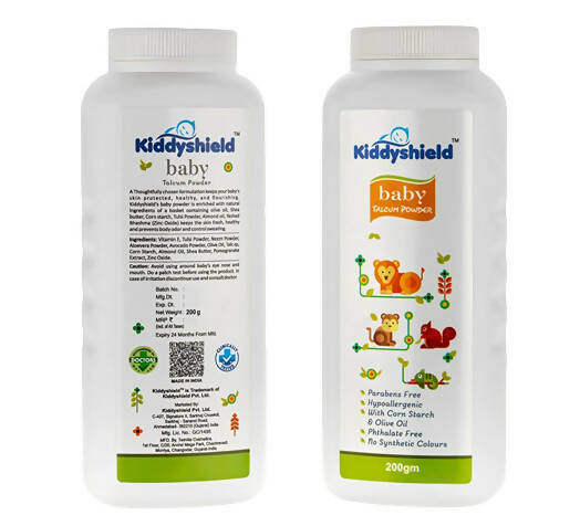 Kiddyshield Baby Talcum Powder (0-12 Years)