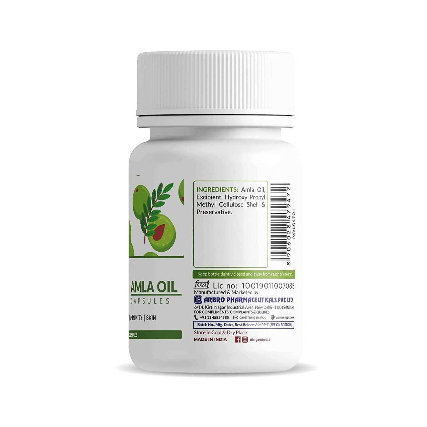 Ningen Amla Oil Capsules