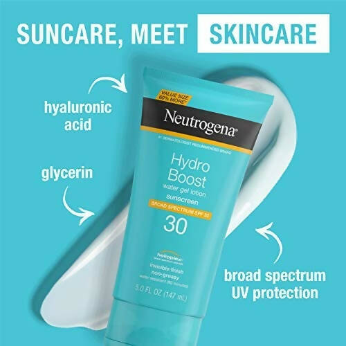 Neutrogena Hydro Boost Water Gel Sunscreen Lotion with Broad Spectrum SPF 30