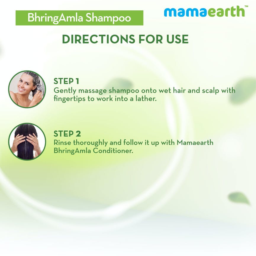 Mamaearth Bhringamla Shampoo & Conditioner Combo