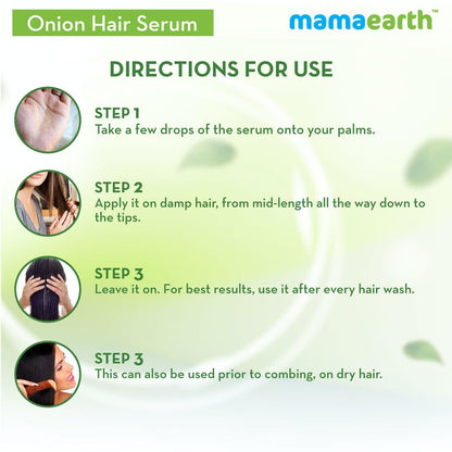 Mamaearth Onion Hair Serum & Onion Hair Mask