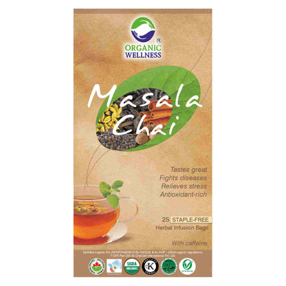 Organic Wellness Masala Chai Teabags