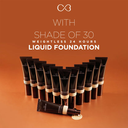 Colorbar 24Hrs Weightless Liquid Foundation Fw 4.4