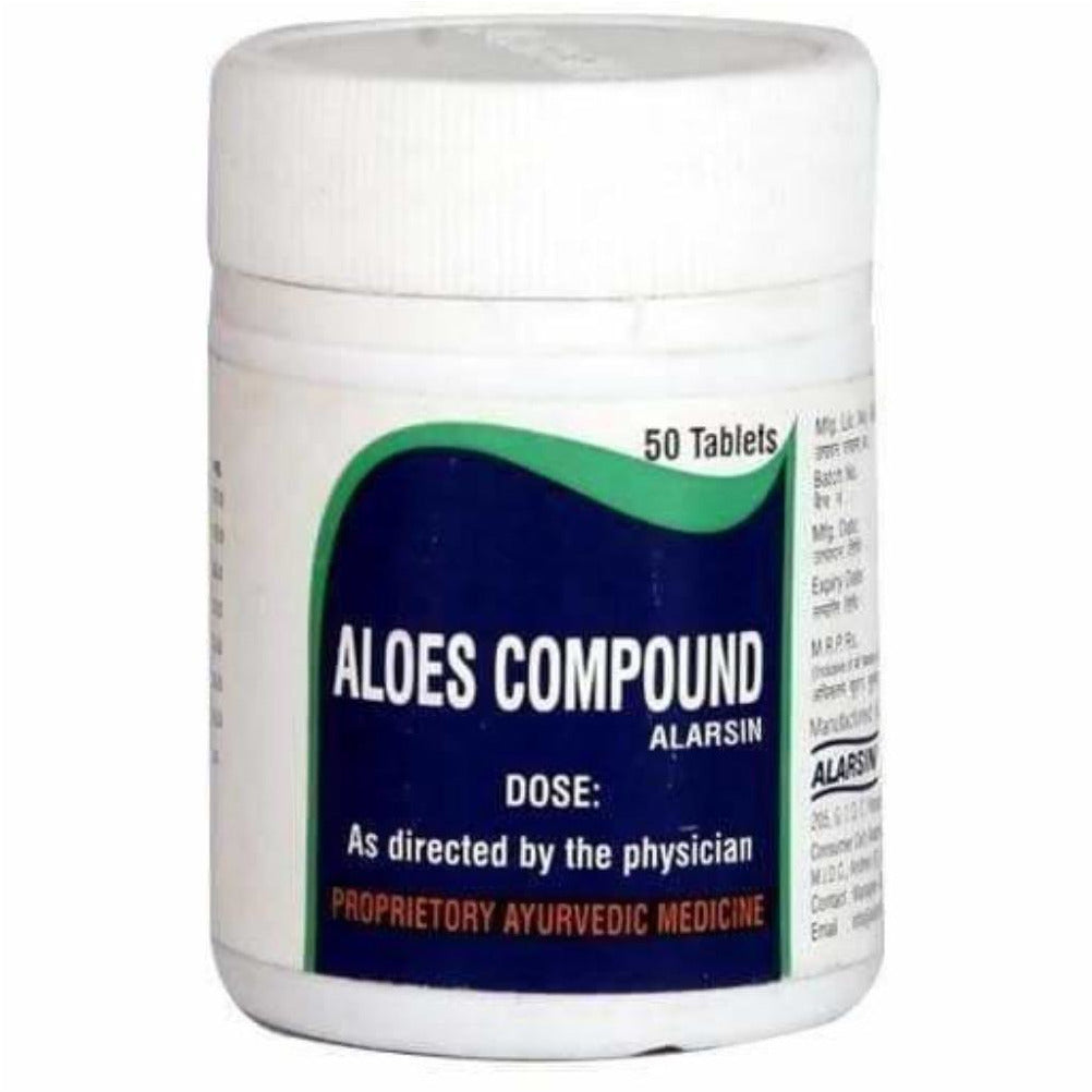 Alarsin Ayurvedic Aloes Compound Tablet