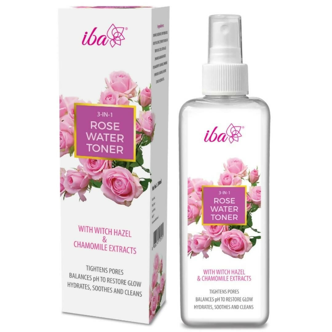 Iba 3-in-1 Rose Water Toner - BUDNE