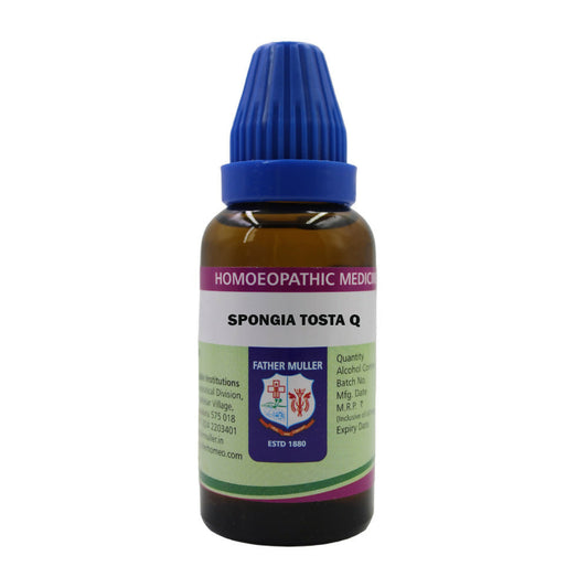 Father Muller Spongia Tosta Mother Tincture Q