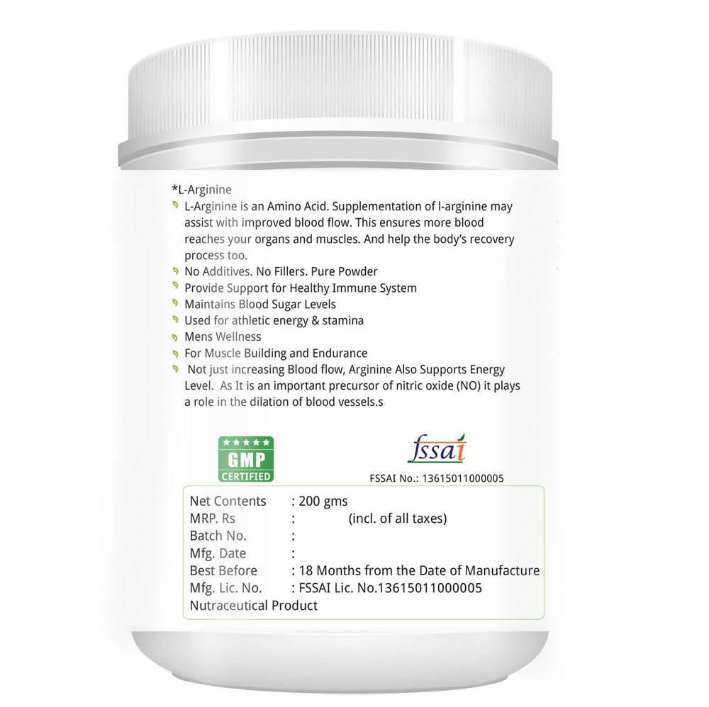 Nature's Velvet L-Arginine Powder