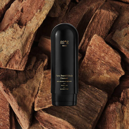 82???E By Deepika Padukone Face, Beard and Body Cleanser - Woody Oud