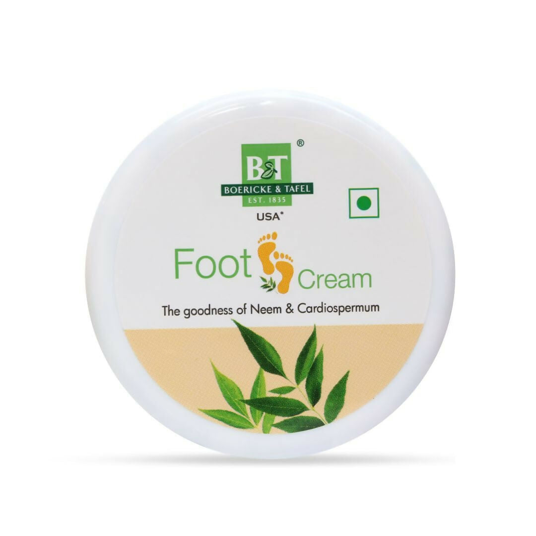 BT Boericke & Tafel Foot Cream with Goodness of Neem for Dry and Cracked Heels