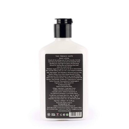 Kimirica The French Note Body Lotion