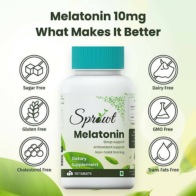 Sprowt Melatonin Tablets