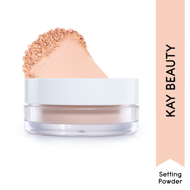 Kay Beauty Matte HD Setting Loose Powder - Almond
