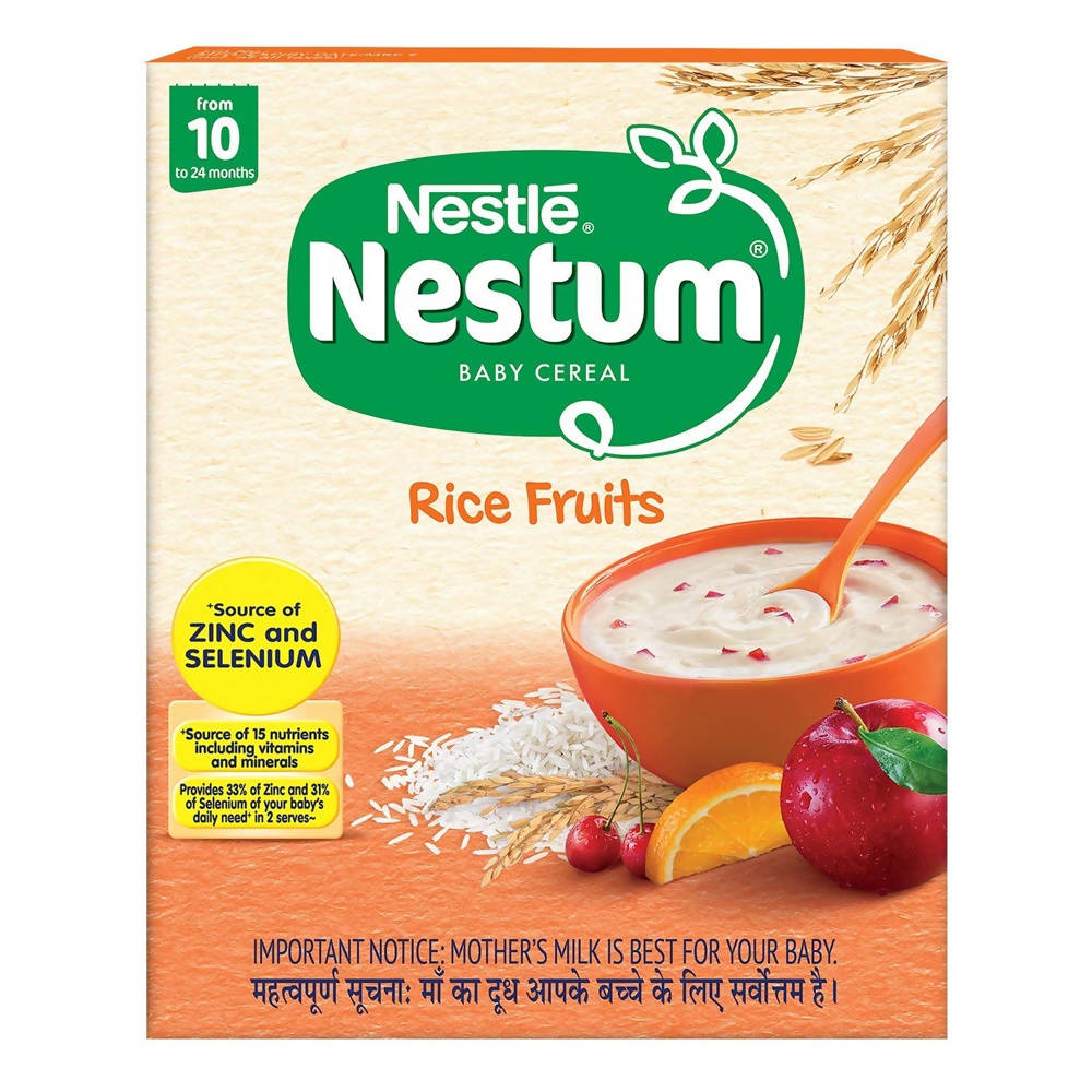 Nestle Nestum Baby Cereal-Rice Fruits (10 to 24 Months)