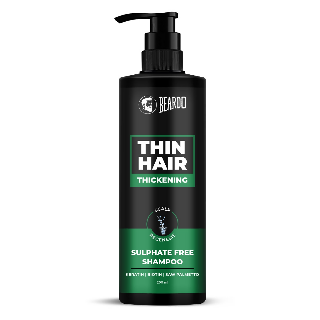 Beardo Hair Thickening Sulphate Free Shampoo - usa canada australia