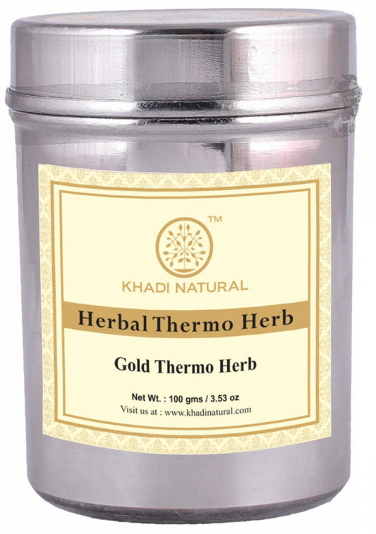 Khadi Natural Gold Thermo Herb Face Pack