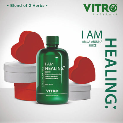 Vitro Naturals I Am Healing Amla Arjuna Juice
