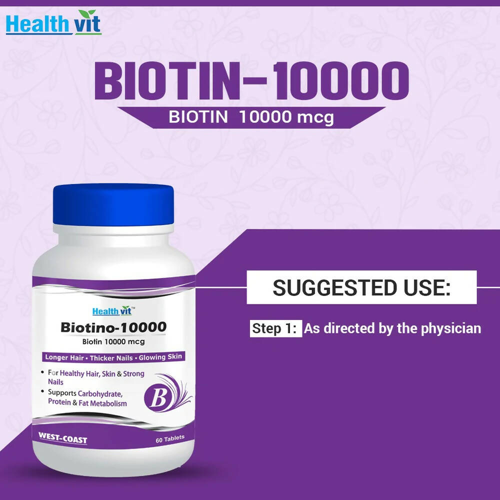 Healthvit Biotino-10000 Tablets