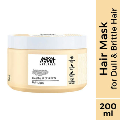 Nykaa Naturals Reetha & Shikakai Hair Mask for Damage Repair & Sulphate-Free