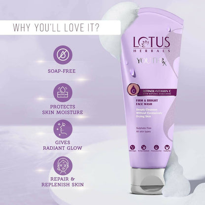 Lotus Herbals YouthRx Firm & Bright Facewash