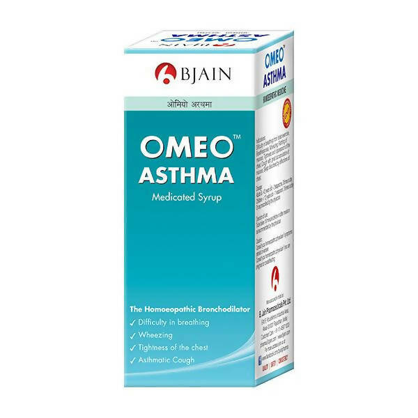 Bjain Homeopathy Omeo Asthma Syrup - usa canada australia