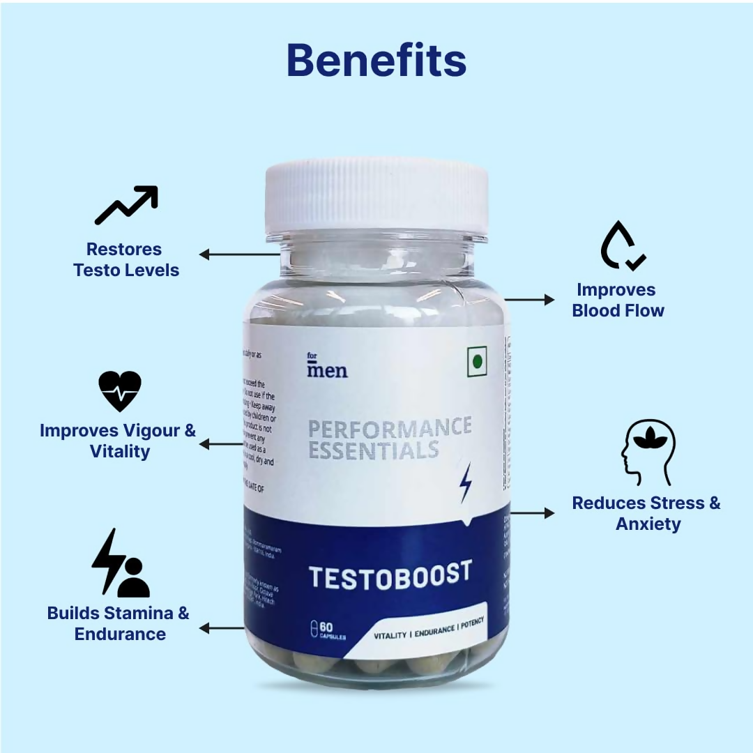 ForMen Testoboost Performance Essentials Capsules