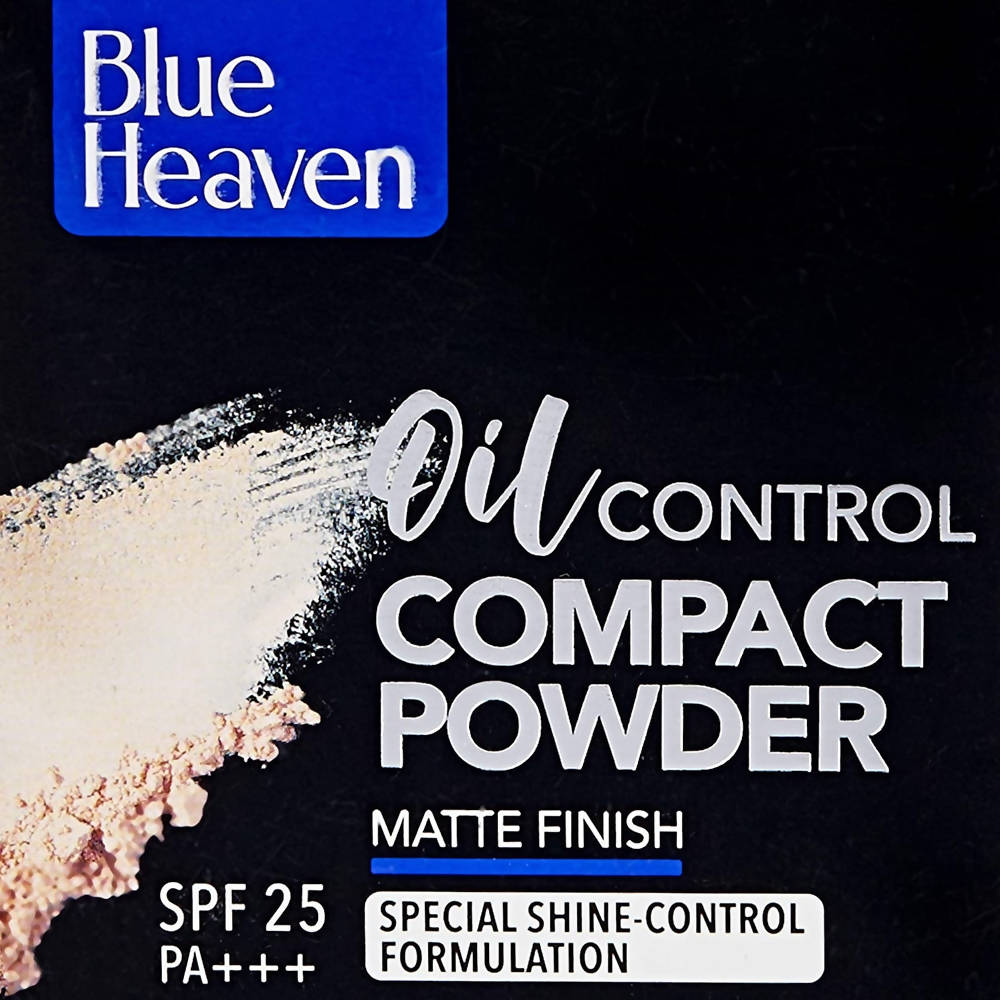 Blue Heaven Oil Control Compact Powder Matte Finish SPF 25 PA+++ Toffee