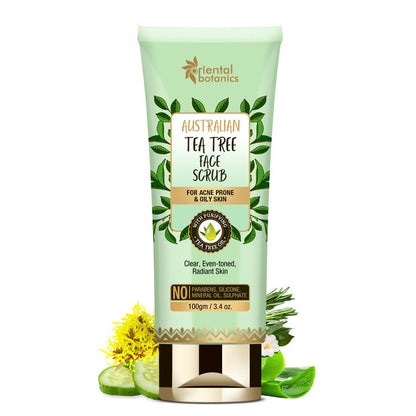 Oriental Botanics Australian Tea Tree Face Scrub