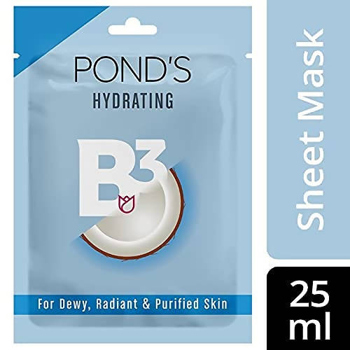 Ponds Hydrating Sheet Mask With Natural Coconut Water And Vitamin B3