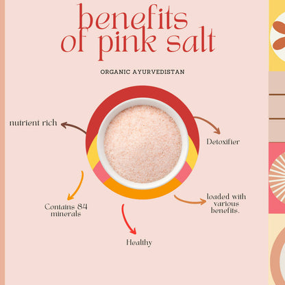 Organic Ayurvedistan Pink Salt Powder