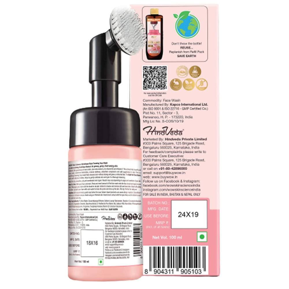 Wow Skin Science Himalayan Rose Foaming Face Wash