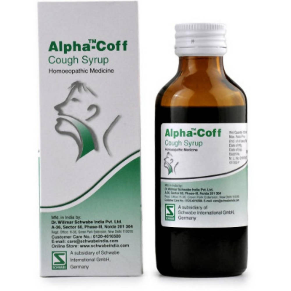Dr. Willmar Schwabe India Alpha-Coff Cough Syrup