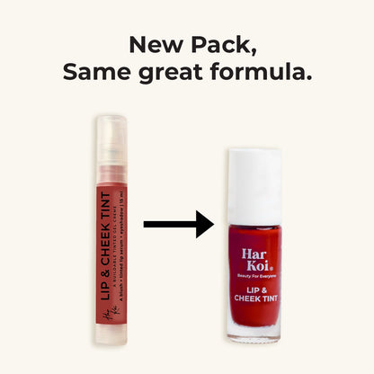 The Harkoi Lip & Cheek Tint- Red Brown