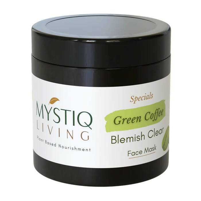 Mystiq Living Specials Green Coffee Blemish Clear Face Mask - BUDNE